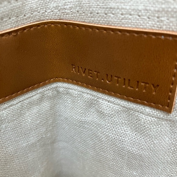 Rivet Utility Bigwig Linen Jumpsuit - Oatmeal - Small - Picture 7 of 11